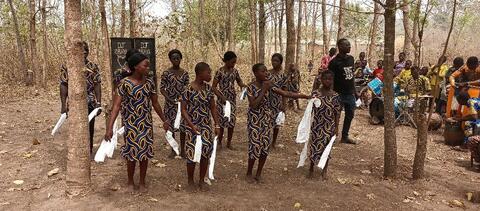 Teenage folk dances