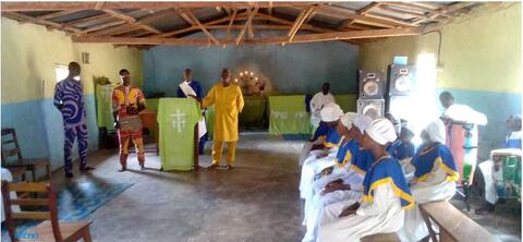 Information and vision-sharing visit to the Church of Celestial Christianity in Okounfo